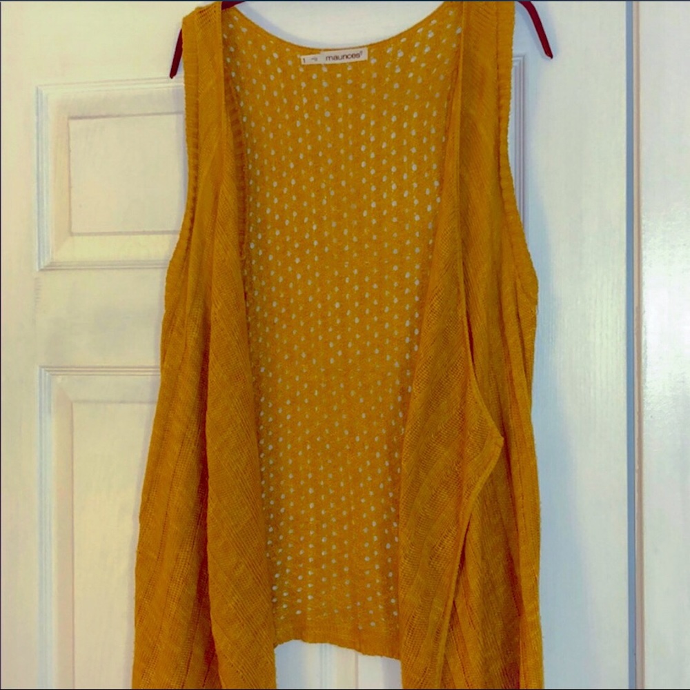 Sleeveless Cardigan
